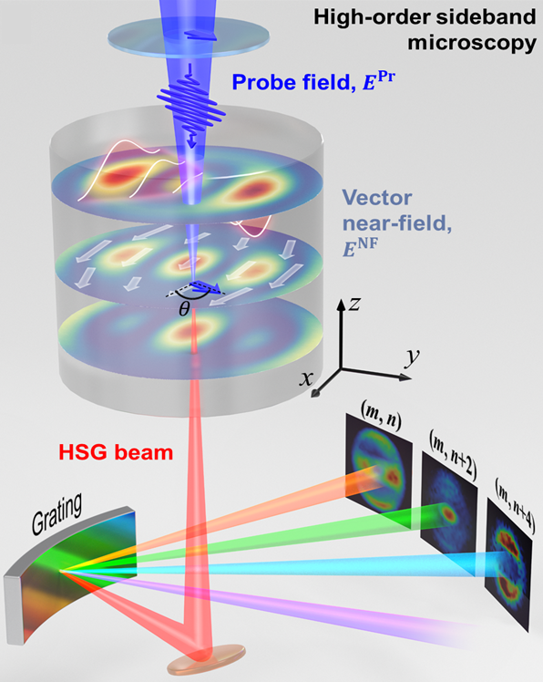 Solid High-Order Harmonic Near-Field Microscopy